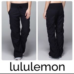 Lululemon dance studio pants lined